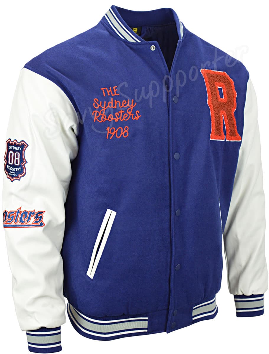 Sydney Roosters NRL Mens Varsity Jacket ***OVERSIZE PRODUCT***