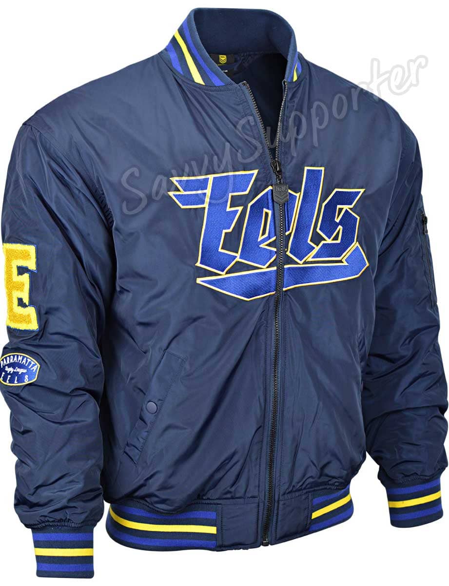 Parramatta Eels NRL Mens Bomber Jacket