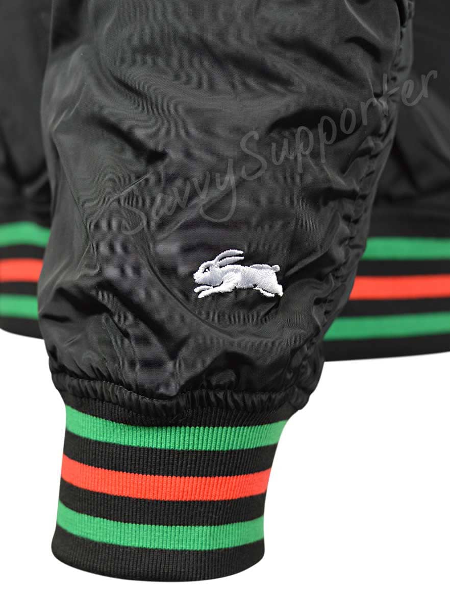 South Sydney Rabbitohs NRL Mens Bomber Jacket South Sydney Rabbitohs NRL Mens Bomber Jacket