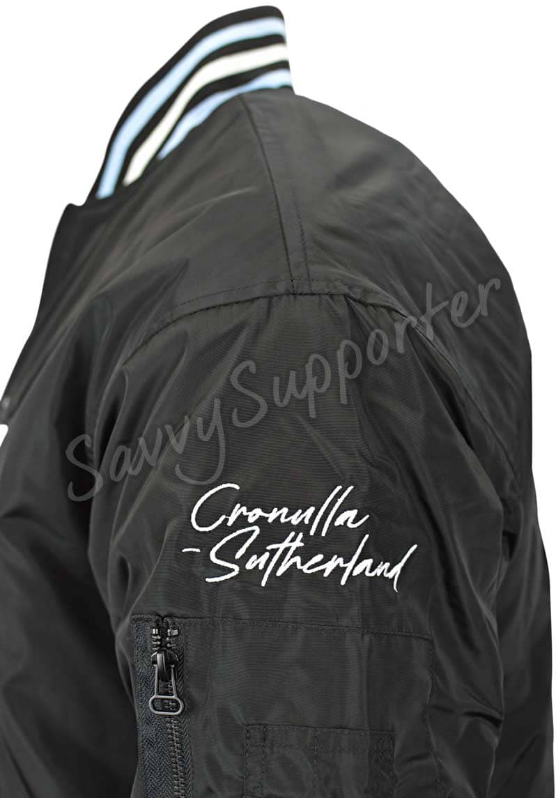 Cronulla Sharks NRL Mens Bomber Jacket