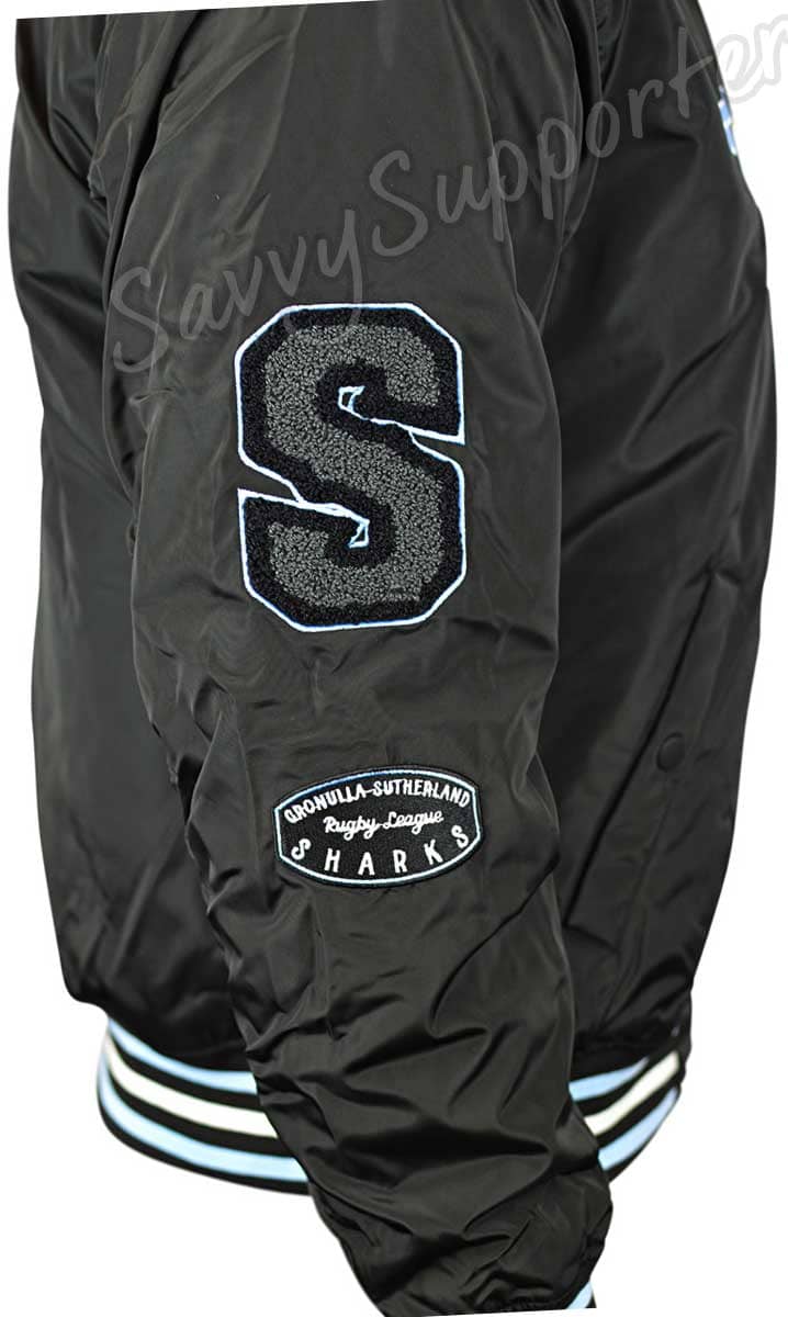 Cronulla Sharks NRL Mens Bomber Jacket