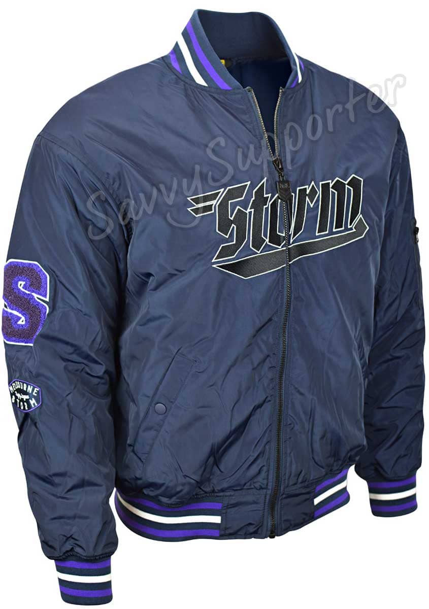 Melbourne Storm NRL Mens Bomber Jacket