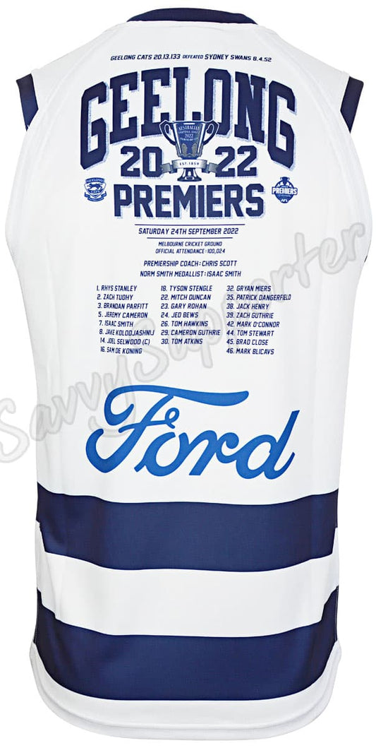 Geelong Cats AFL Mens Premiers Guernsey