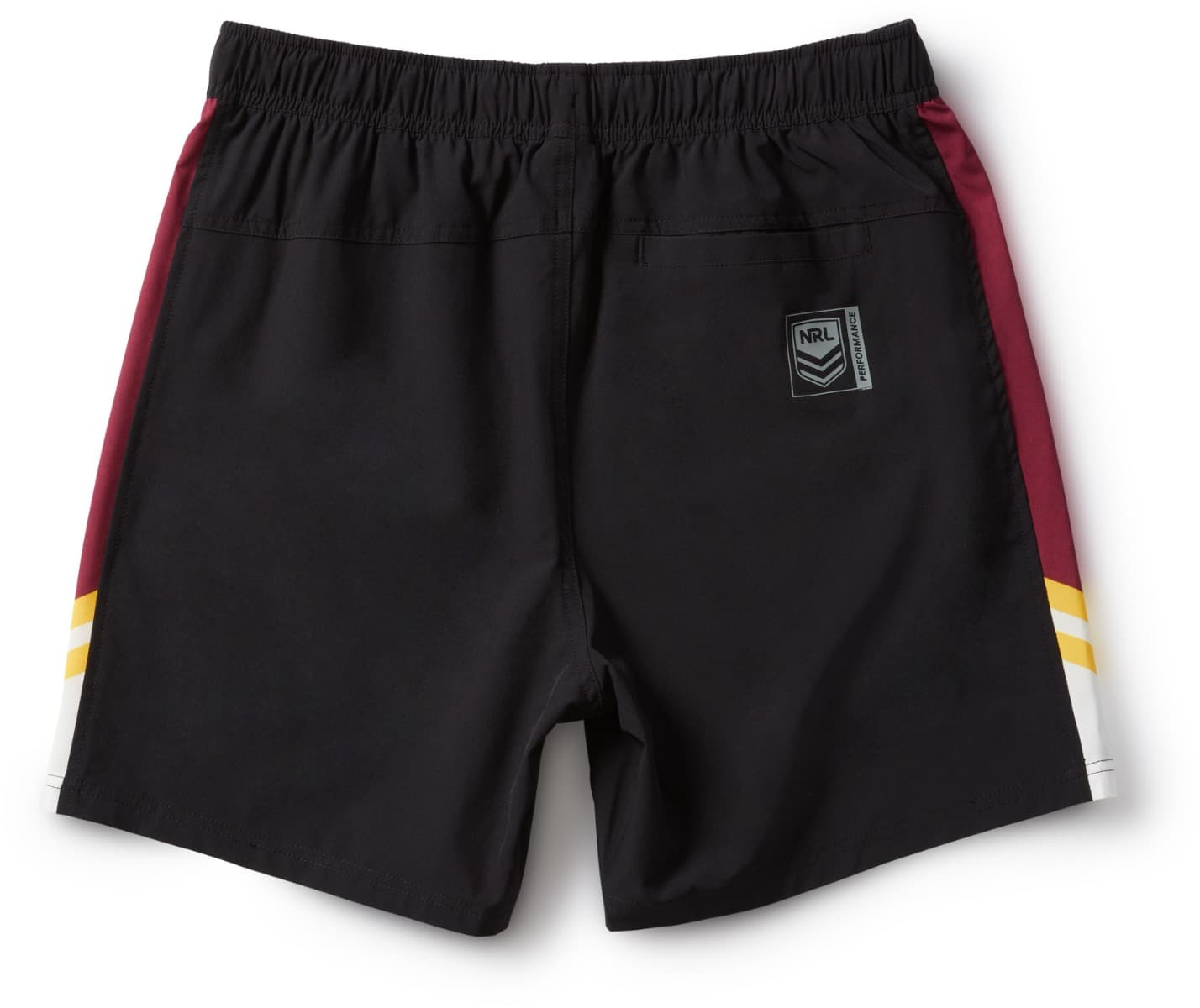 Brisbane Broncos 2025 NRL Mens Tech Shorts