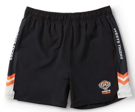 Wests Tigers 2025 NRL Mens Tech Shorts