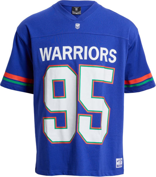 New Zealand Warriors 2025 NRL Mens Gridiron Shirt New Zealand Warriors 2025 NRL Mens Gridiron Shirt