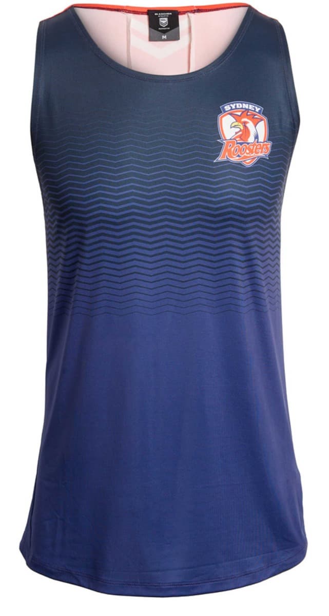 Sydney Roosters 2025 NRL Mens Tech Tank Singlet