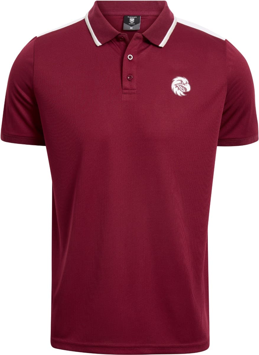 Manly Sea Eagles 2025 NRL Mens Tech Polo Shirt