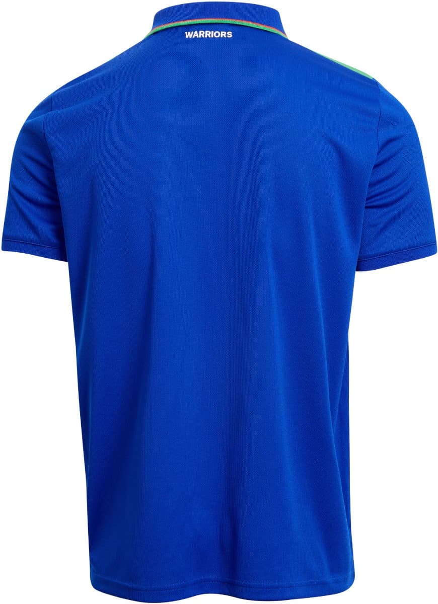 New Zealand Warriors 2025 NRL Mens Tech Polo Shirt New Zealand Warriors 2025 NRL Mens Tech Polo Shirt