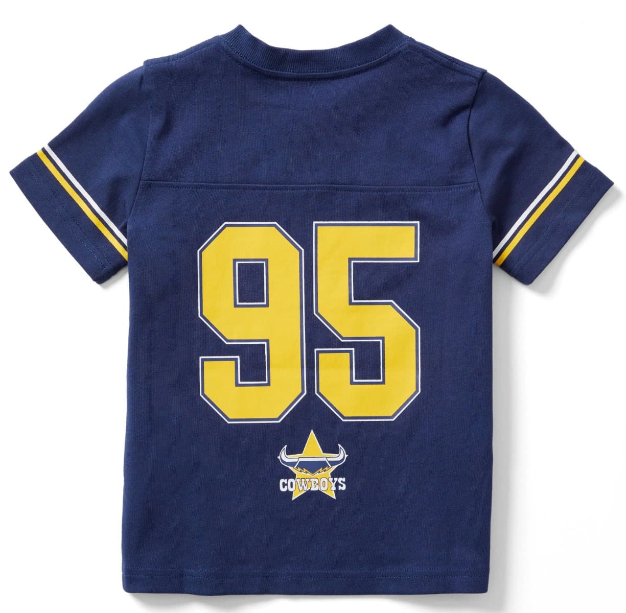 North Queensland Cowboys 2025 NRL Kids Gridiron Shirt