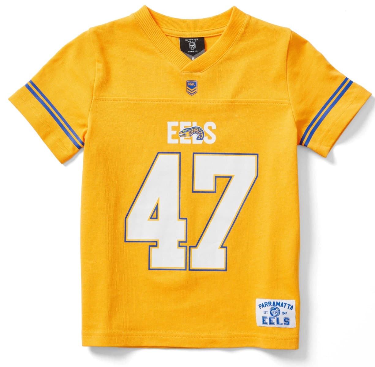 Parramatta Eels 2025 NRL Kids Gridiron Shirt