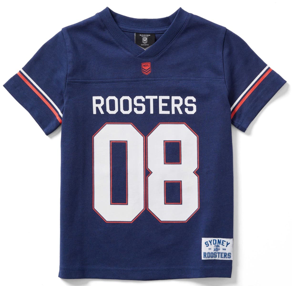 Sydney Roosters 2025 NRL Kids Gridiron Shirt