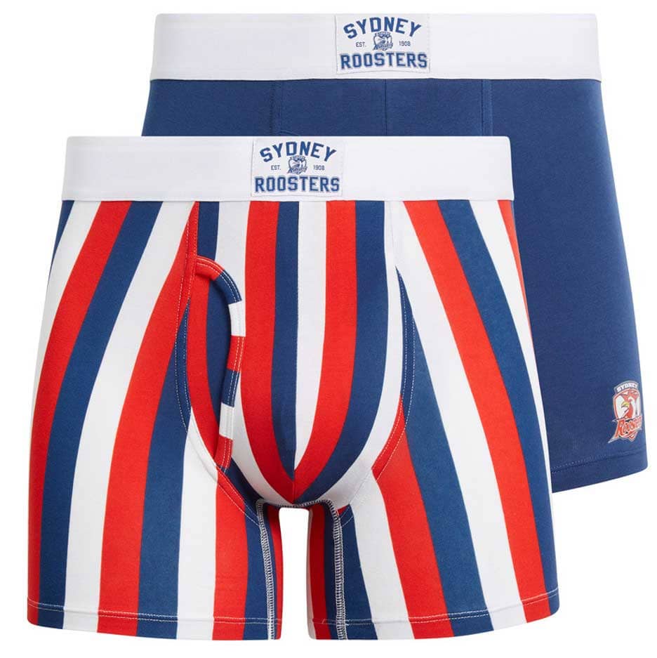 Sydney Roosters 2025 NRL Mens Underwear 2 Pack