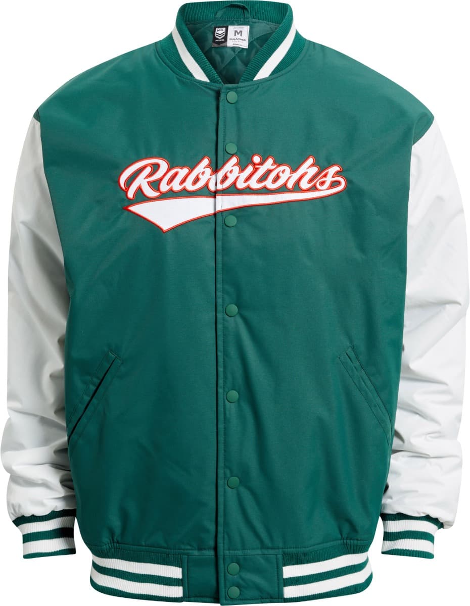South Sydney Rabbitohs 2025 NRL Mens Varsity Jacket South Sydney Rabbitohs 2025 NRL Mens Varsity Jacket