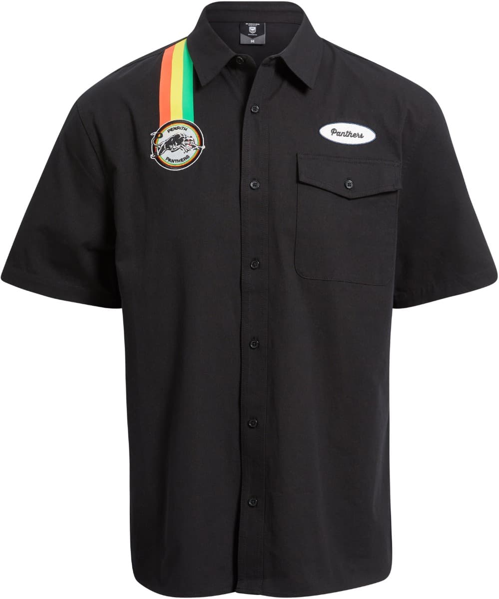 Penrith Panthers 2025 NRL Mens Mechanic Shirt