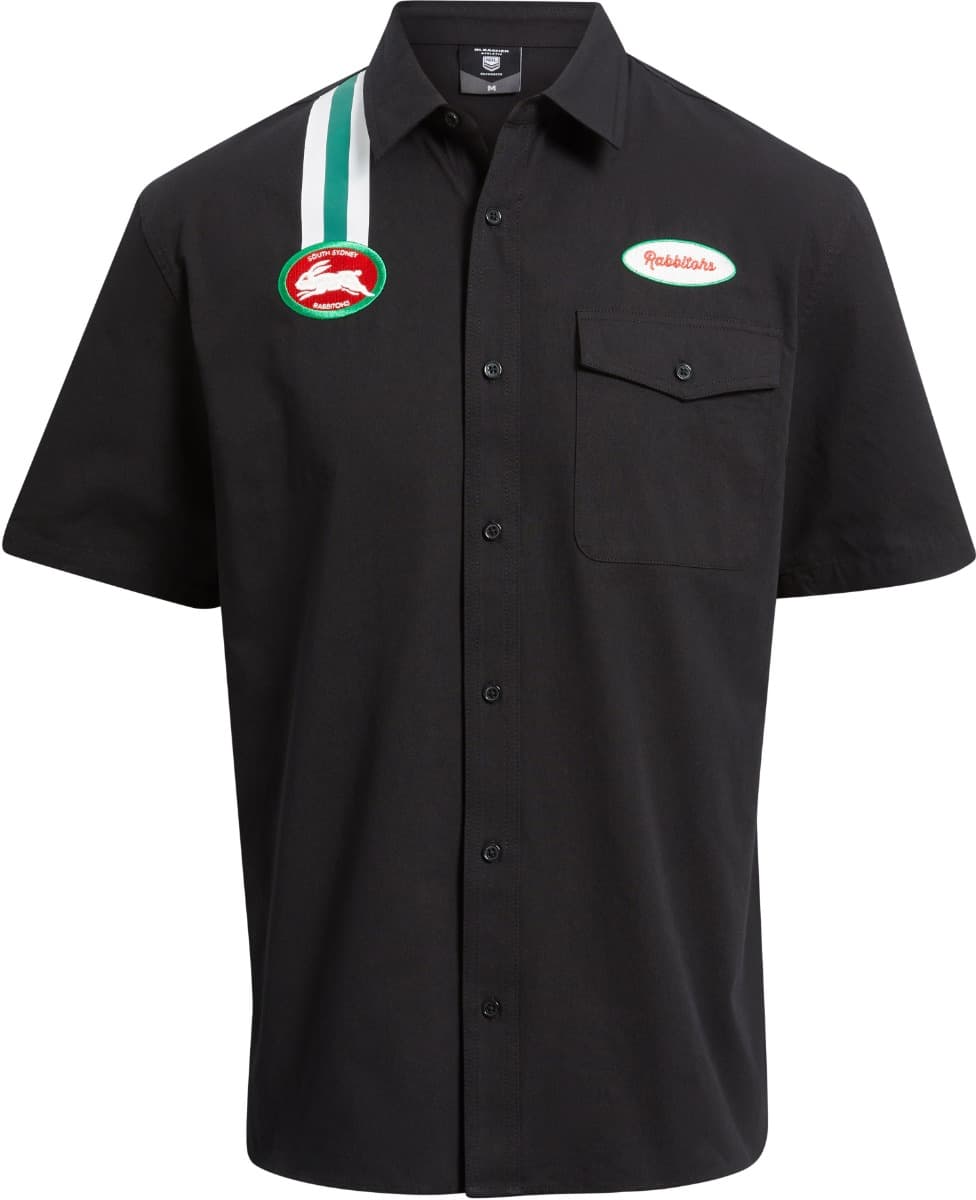 South Sydney Rabbitohs 2025 NRL Mens Mechanic Shirt South Sydney Rabbitohs 2025 NRL Mens Mechanic Shirt