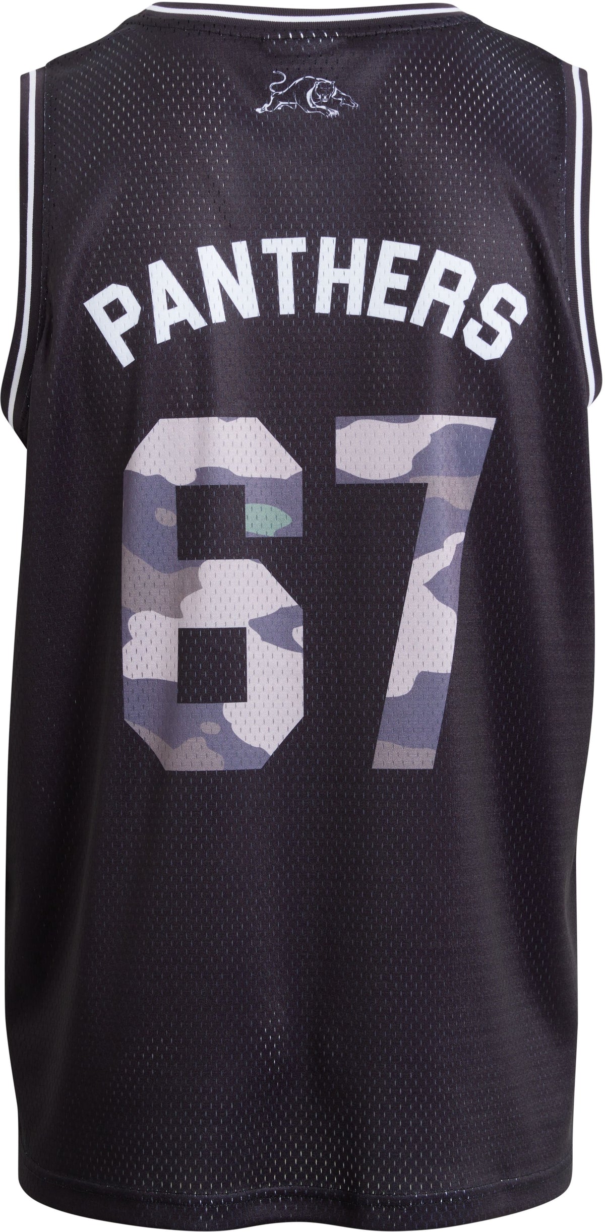 Penrith Panthers 2027 NRL Mens Camo Basketball Singlet Penrith Panthers 2027 NRL Mens Camo Basketball Singlet