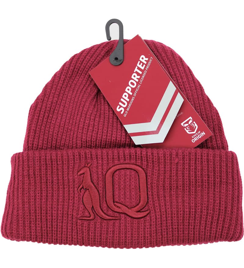QLD Maroons 2025 State of Origin Wharfie Beanie