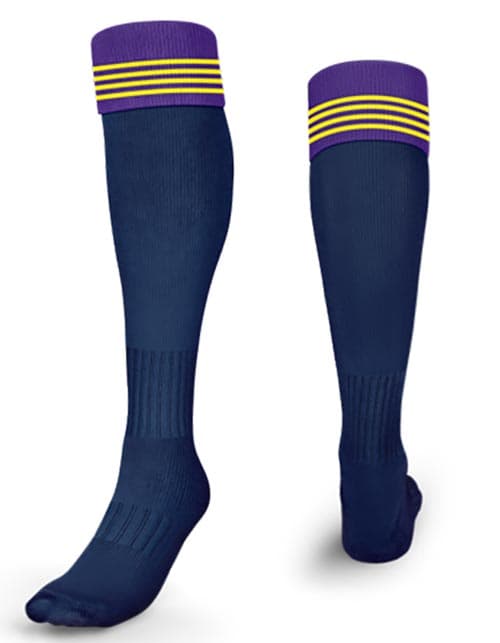 Melbourne Storm 2024 NRL High Performance Socks Melbourne Storm 2024 NRL High Performance Socks