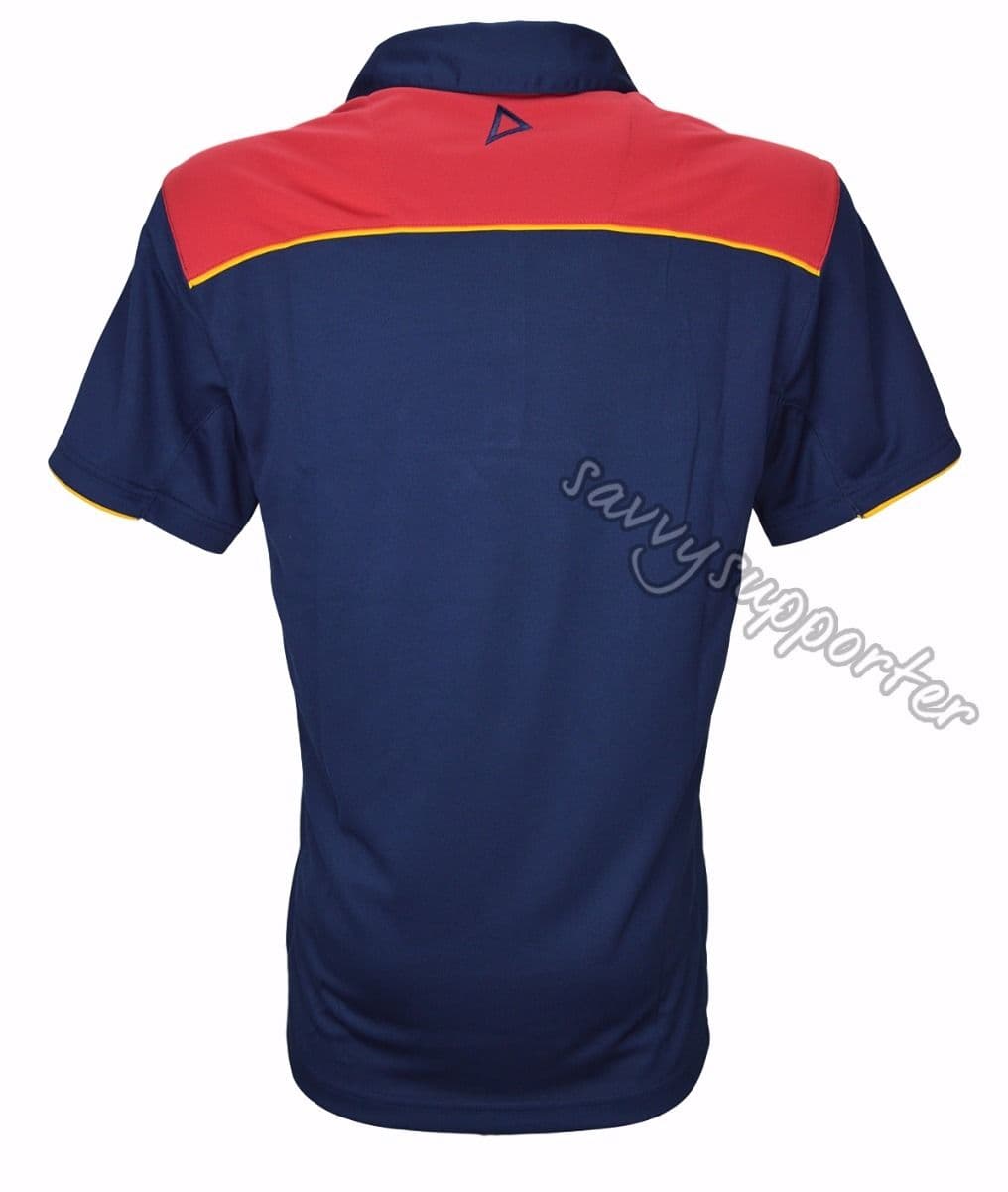Adelaide Crows ISC Navy Media Polo Shirt