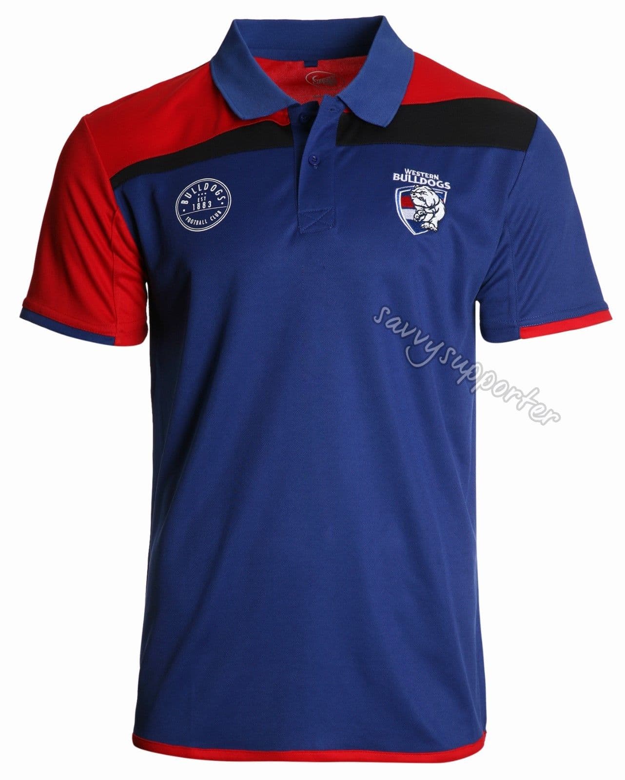 Western Bulldogs 2017 AFL Mens Premium Polo Shirt