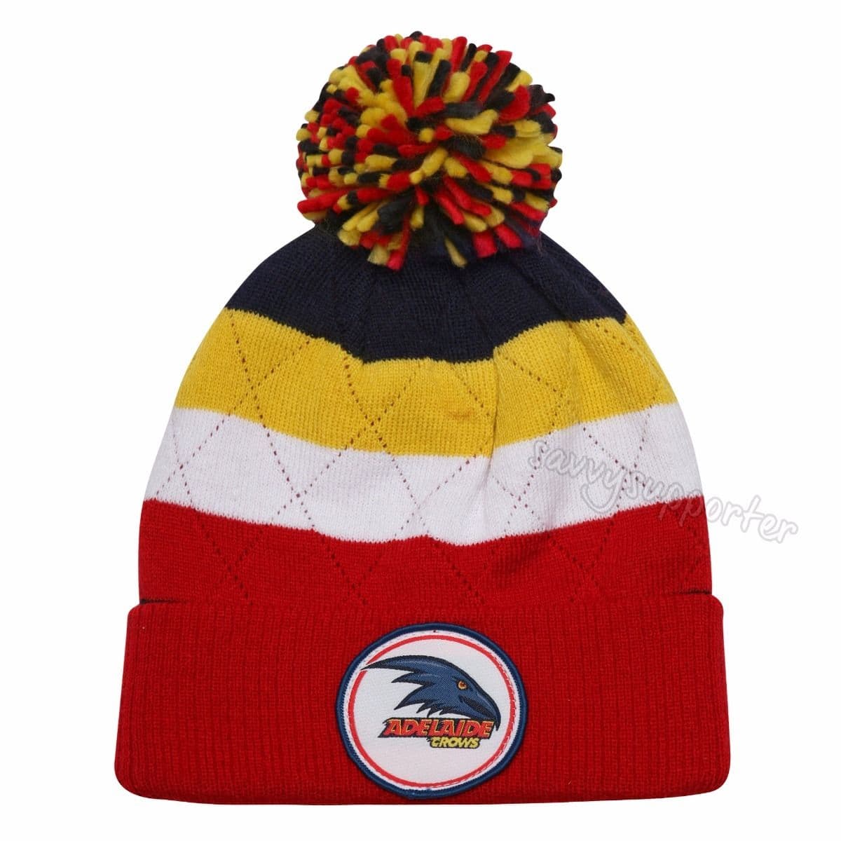 Adelaide Crows Mens Supporter Beanie