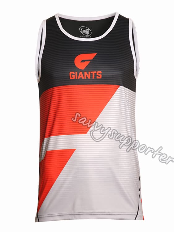 GWS Giants AFL Sublimated Training Singlet