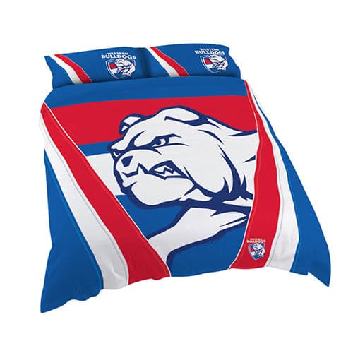 Western Bulldogs 2025 AFL King Quilt Cover Set