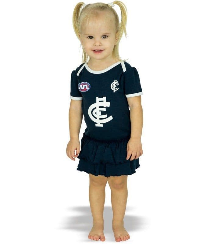 Carlton Blues AFL Girls Baby Tutu Footysuit