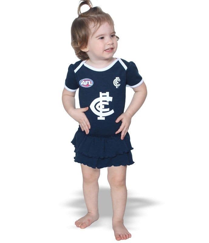 Carlton Blues AFL Girls Baby Tutu Footysuit