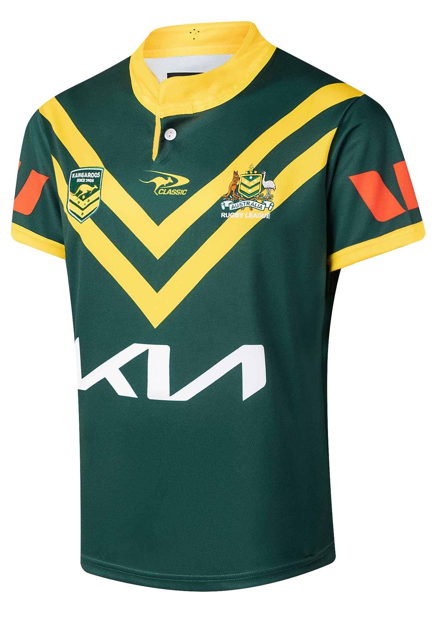 Australian Kangaroos 2026 NRL Kids On Field Jersey