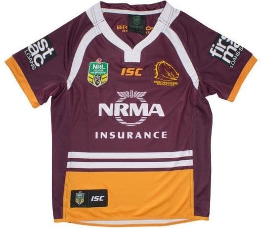 Brisbane Broncos NRL Kids Home Jersey SALE