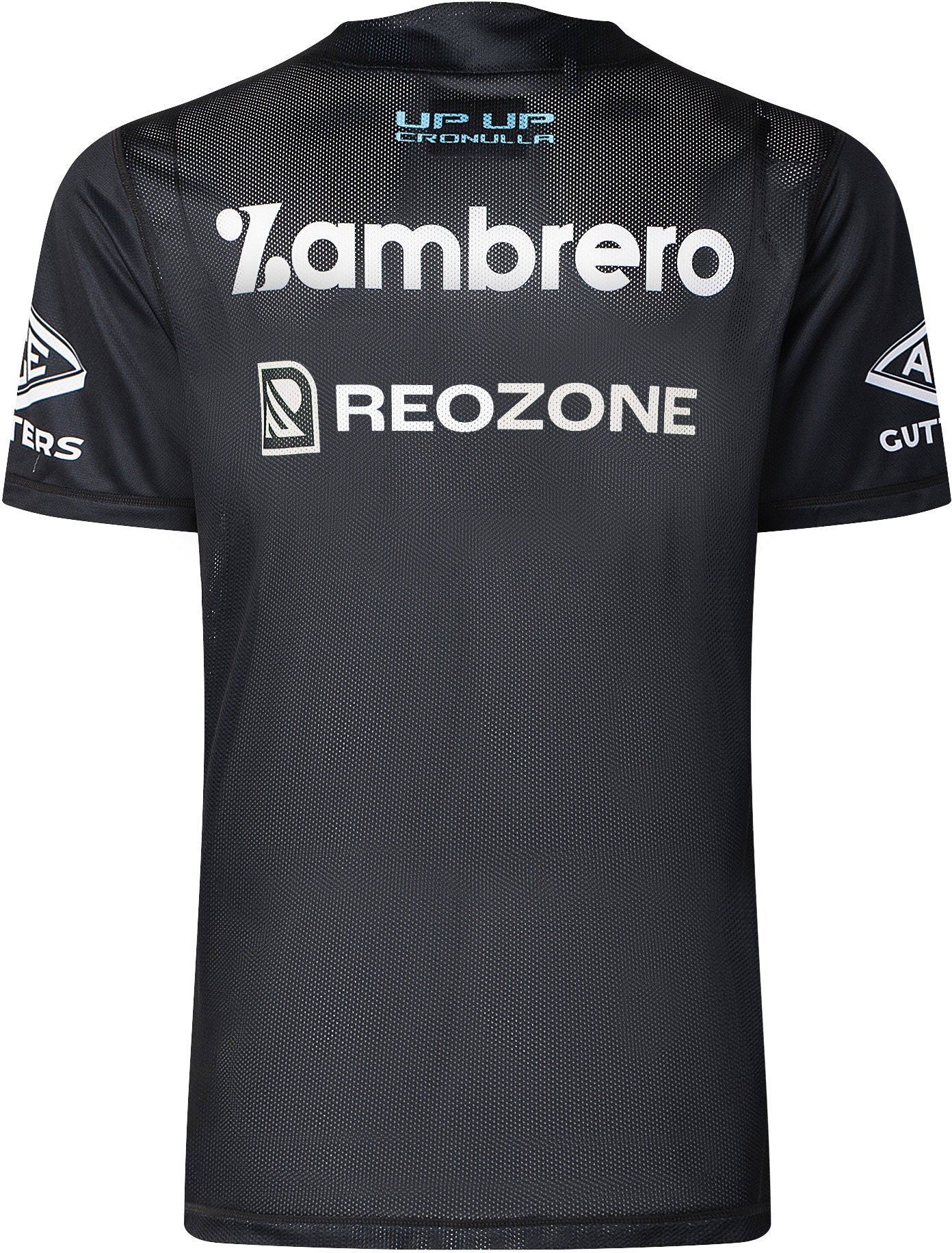 Cronulla Sharks 2026 NRL Mens Black Training Shirt Cronulla Sharks 2026 NRL Mens Black Training Shirt