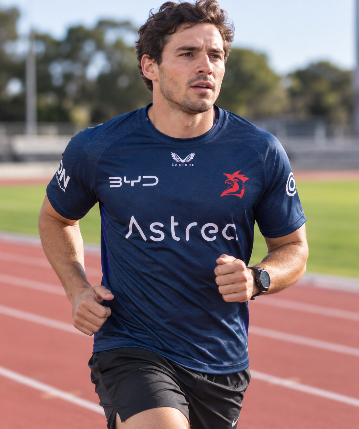 Sydney Roosters 2025 NRL Mens Players Training Shirt Sydney Roosters 2025 NRL Mens Players Training Shirt