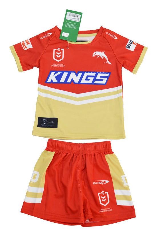 Redcliffe Dolphins 2024 NRL Toddler Home Jersey Redcliffe Dolphins 2024 NRL Toddler Home Jersey