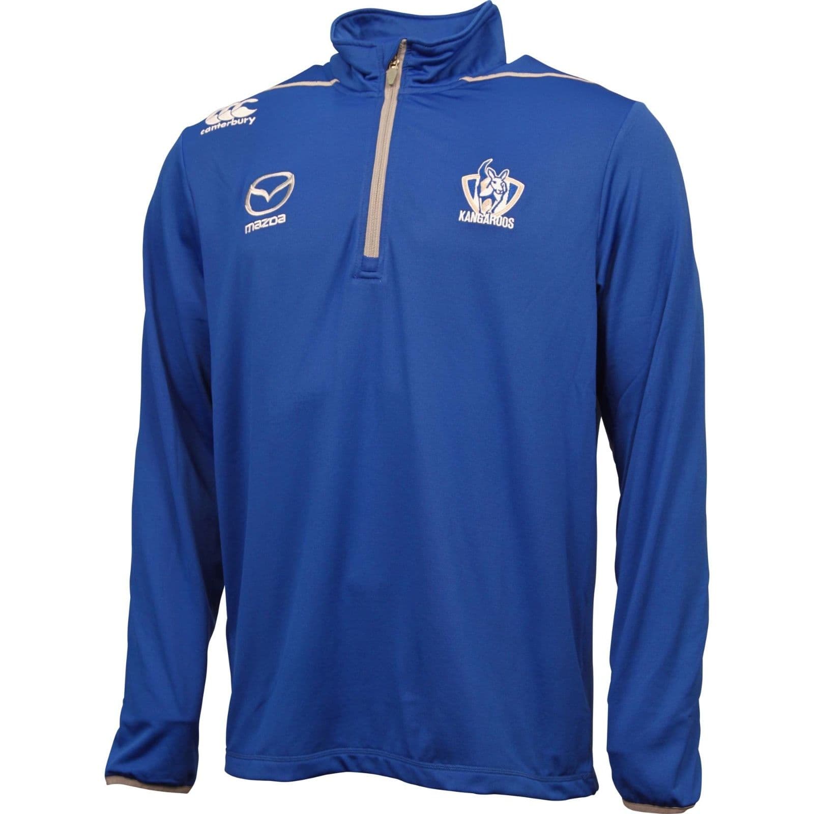 North Melbourne Kangaroos Men's Performance Long Sleeve Fleece North Melbourne Kangaroos Men's Performance Long Sleeve Fleece