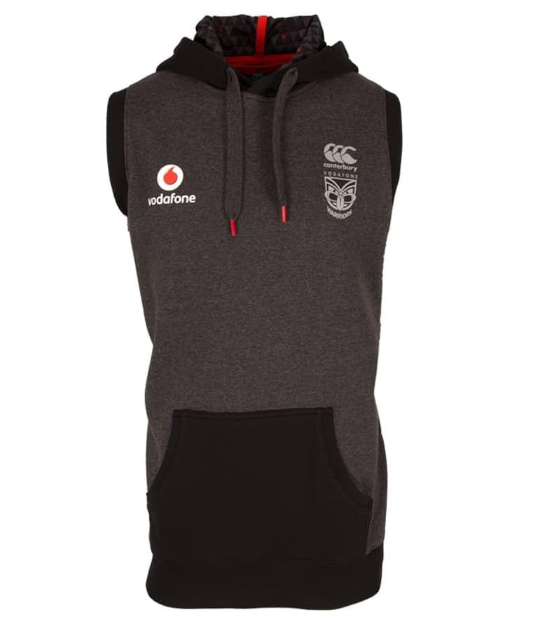 New Zealand Warriors 2017 CCC Mens Sleeveless Hoodie