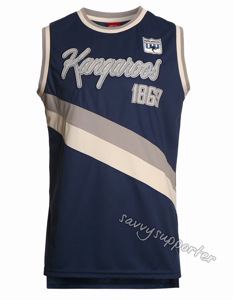 North Melbourne Kangaroos AFL Throwback Singlet