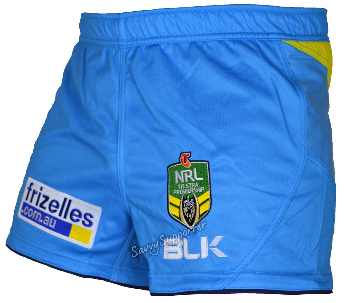 Gold Coast Titans NRL On Field Home Shorts