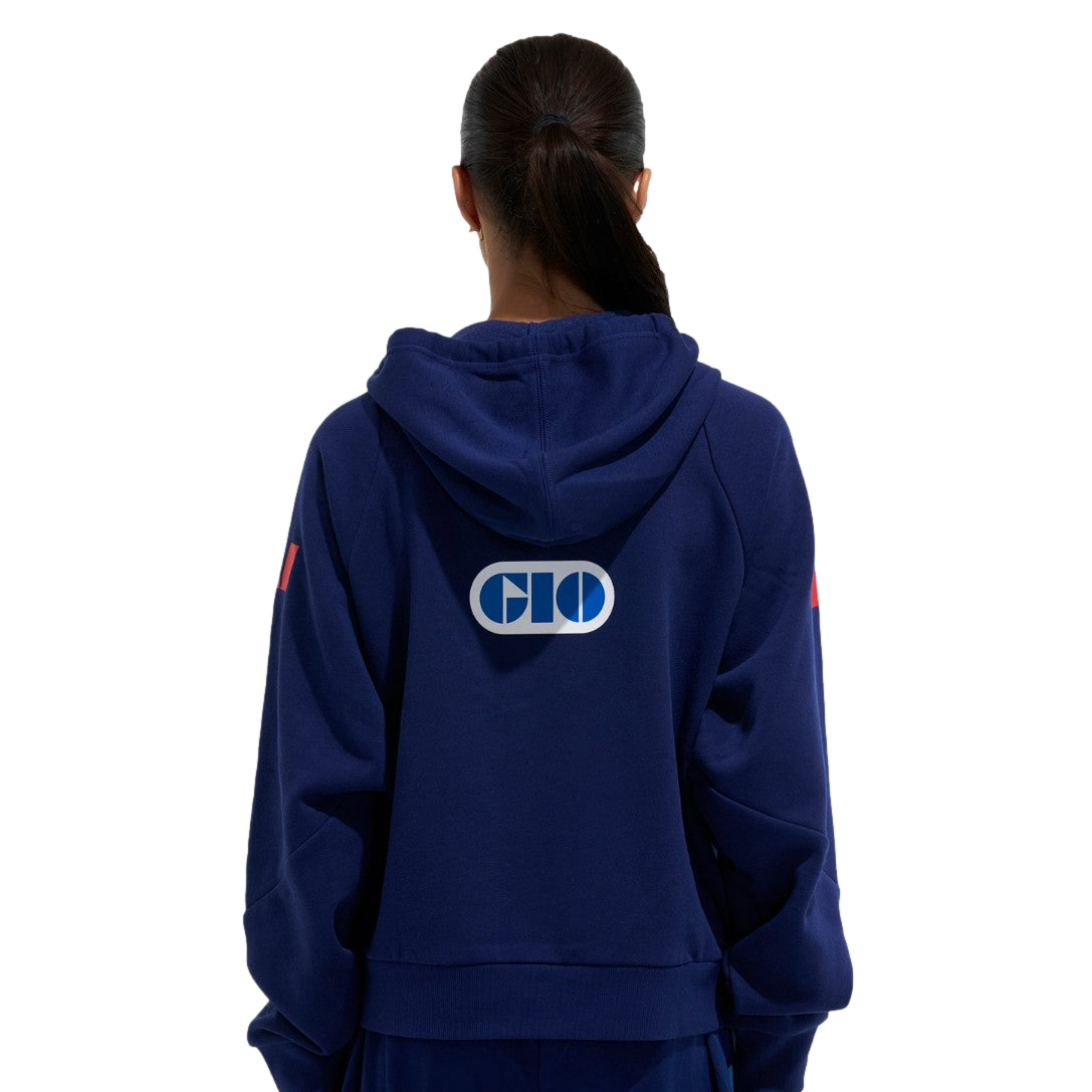 NSW Blues 2026 State of Origin Ladies Dark Blue Training Hoodie NSW Blues 2026 State of Origin Ladies Dark Blue Training Hoodie
