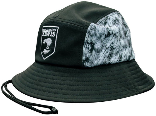 New Zealand Kiwis 2026 Black Bucket Hat Size L-XL New Zealand Kiwis 2026 Black Bucket Hat Size L-XL