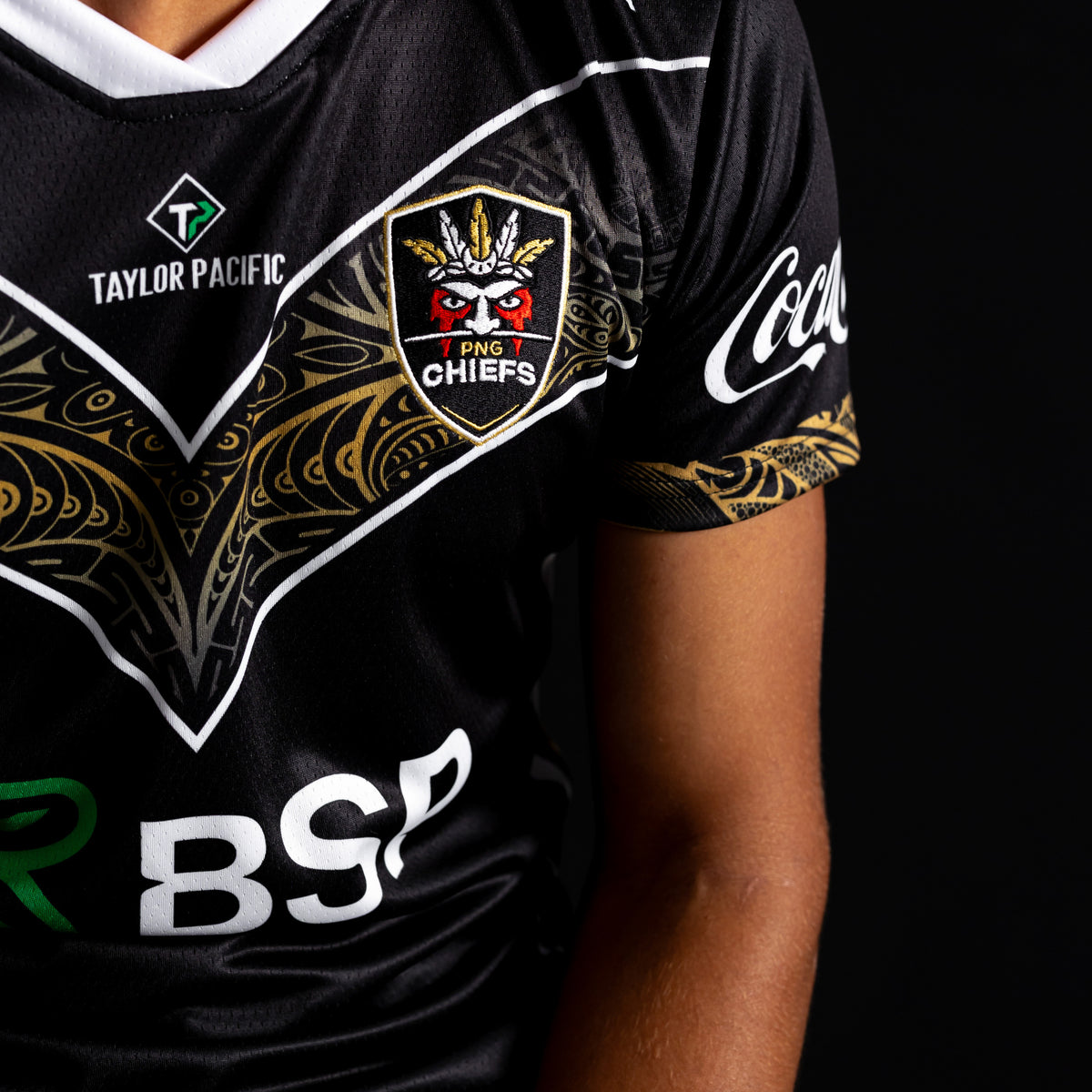 PNG Chiefs 2027 NRL Mens Foundation Dark Jersey PNG Chiefs 2027 NRL Mens Foundation Dark Jersey
