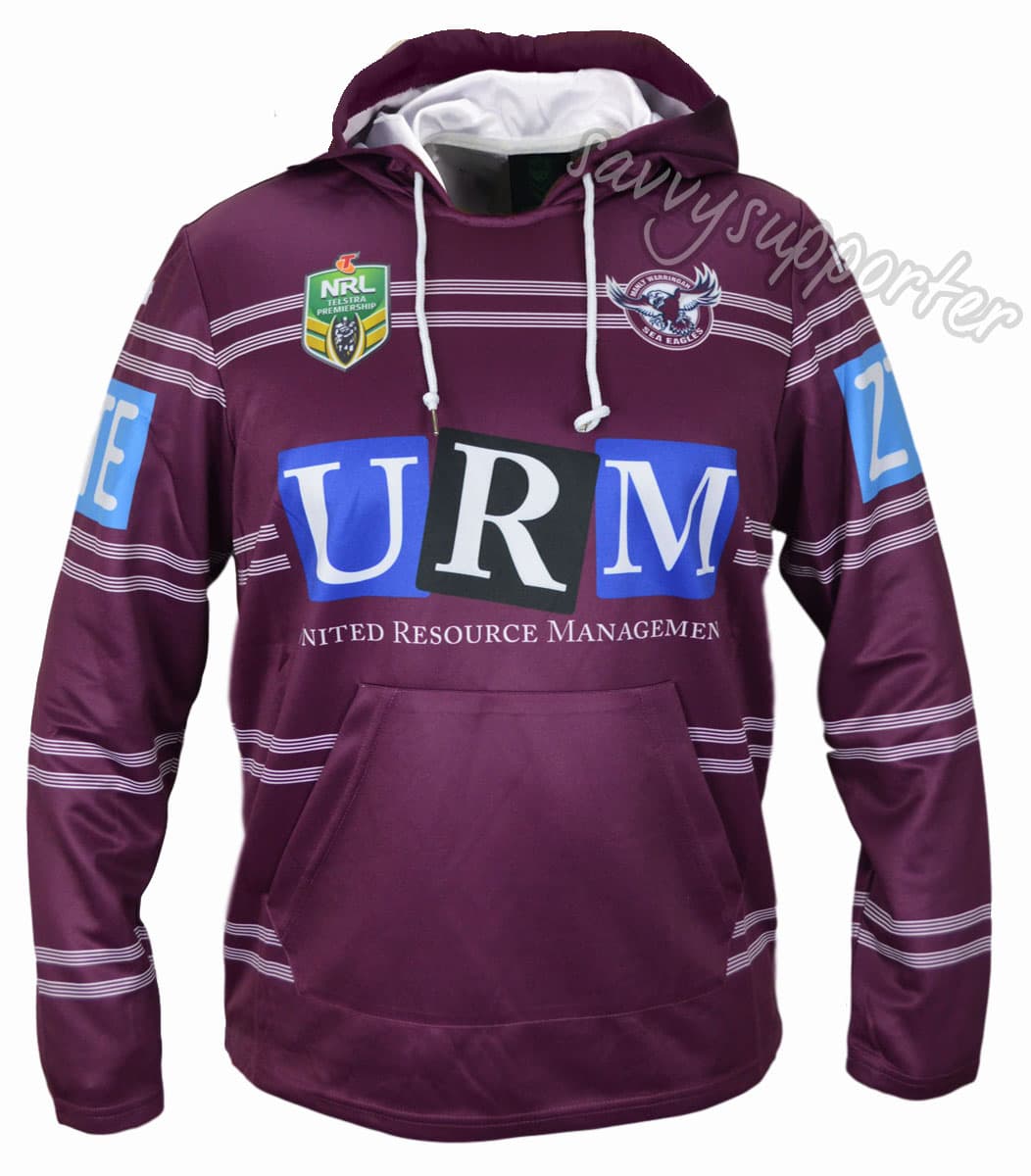Manly Sea Eagles NRL Kids Jersey Hoodie