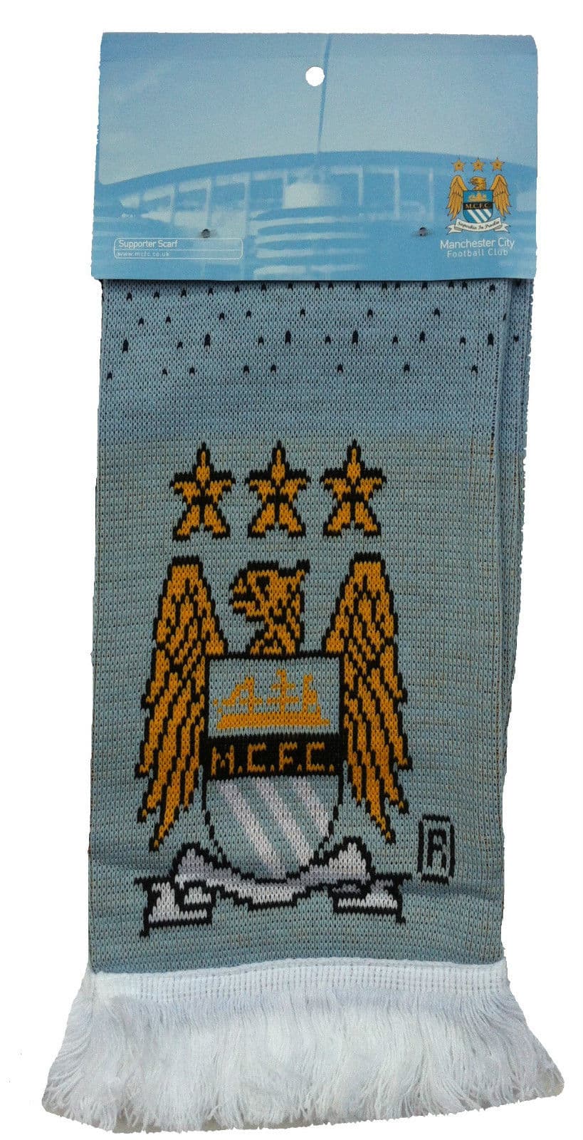 Manchester City Official Licensed Jacquard Scarf