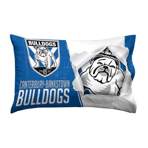 Canterbury Bulldogs NRL Pillowcase Canterbury Bulldogs NRL Pillowcase