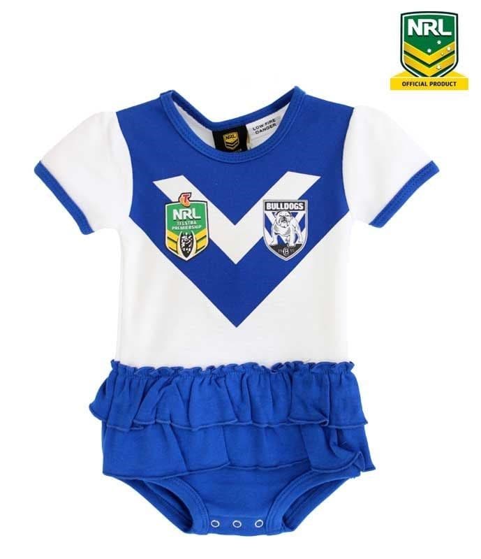 Canterbury Bulldogs NRLGirls Baby Footysuit