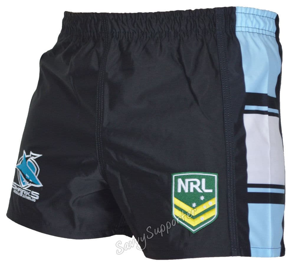 Cronulla Sharks NRL Footy Shorts Adults