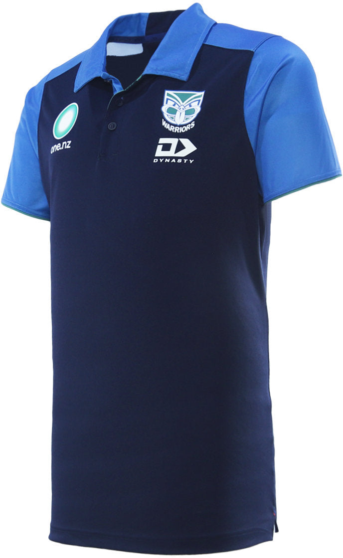 New Zealand Warriors 2026 NRL Mens Media Polo Shirt New Zealand Warriors 2026 NRL Mens Media Polo Shirt