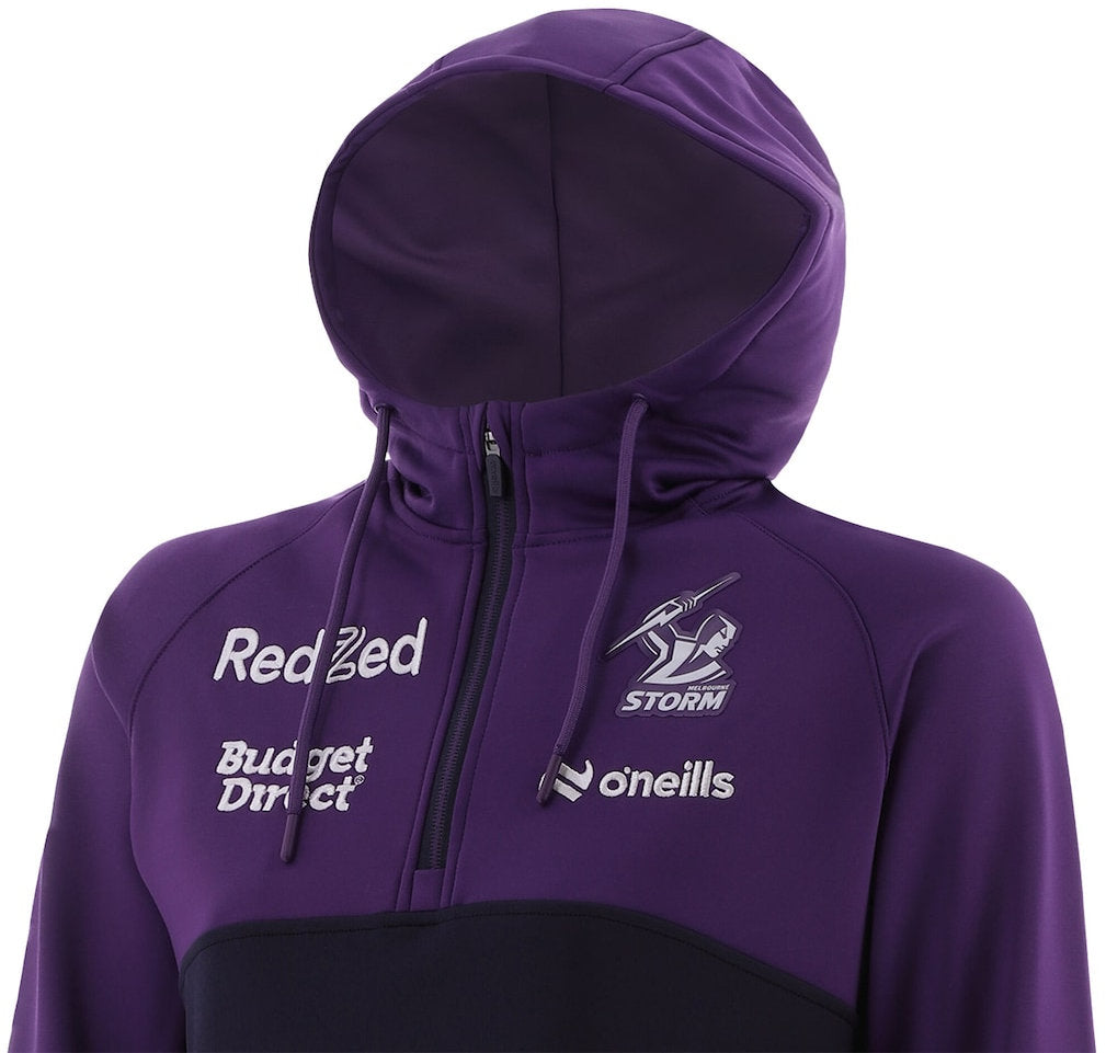 Melbourne Storm 2026 NRL Ladies Fleece Hoodie Melbourne Storm 2026 NRL Ladies Fleece Hoodie