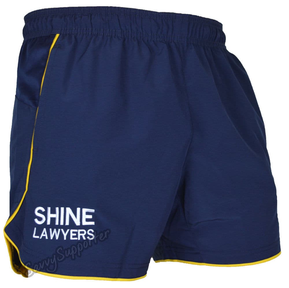 Parramatta Eels NRL Mens Navy Training Shorts